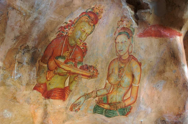 stock image Sigiriya Fresco